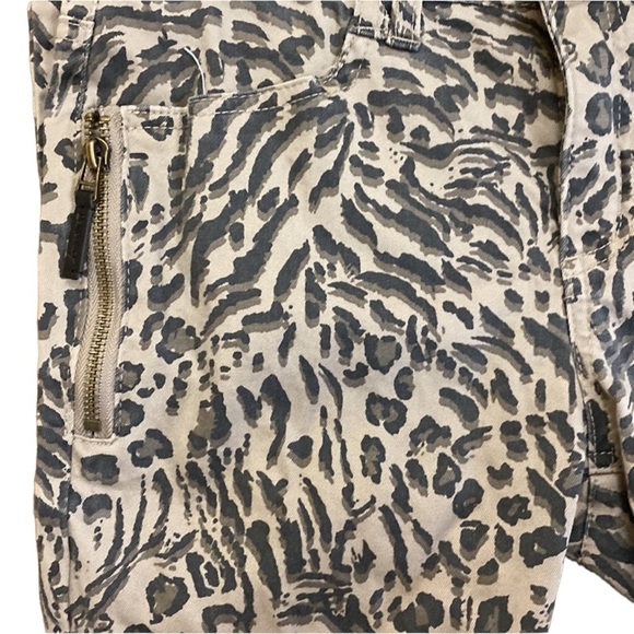 Democracy ab technology jeans animal print size 6 stretchy pants - Picture 6 of 7